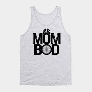 Mom Bod Cycling Gift For Cyclist Mom Mother Tank Top